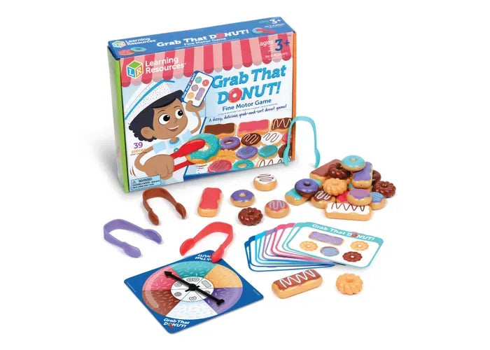 Learning Resources Grab That Donut Fine Motor Game