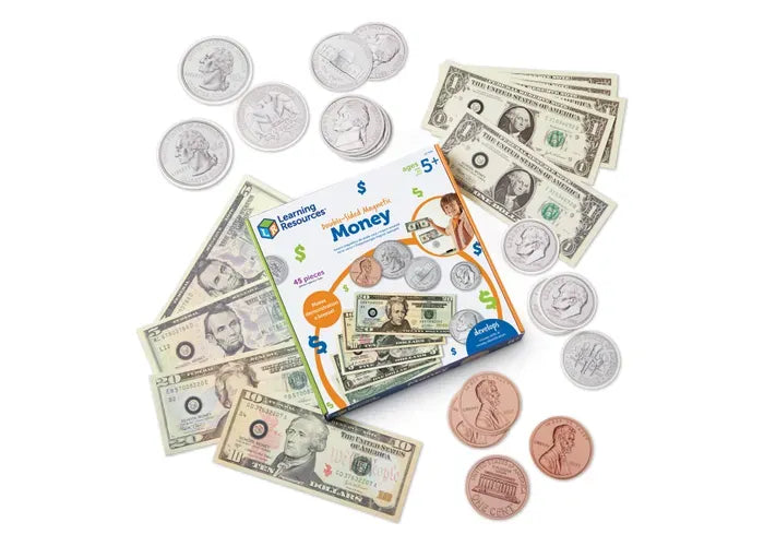 Learning Resources Double-Sided Magnetic Money