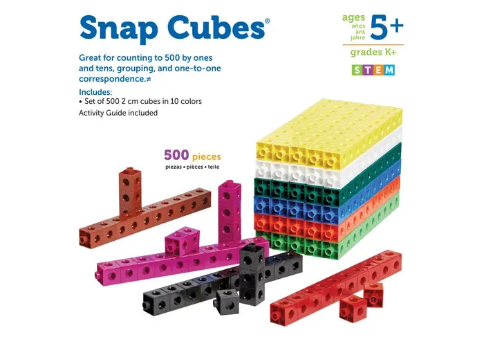 Learning Resources Snap Cubes ® , Set of 500