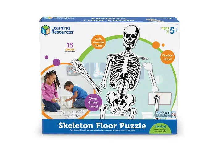 Learning Resources Skeleton Foam Floor Puzzle