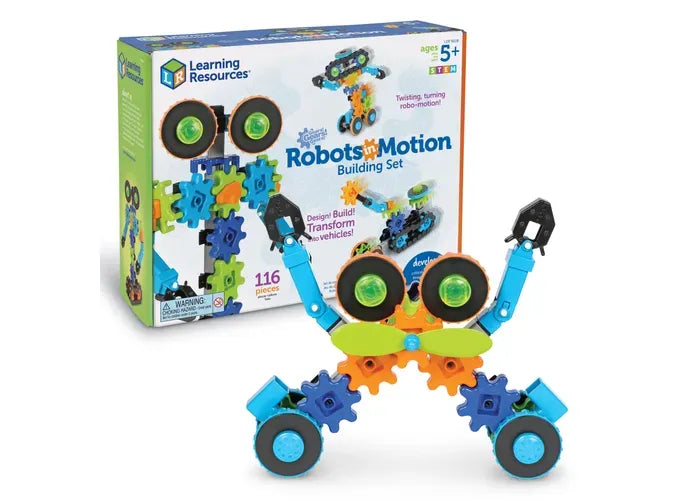 Learning Resources Gears! Gears! Gears! ® Robots in Motion