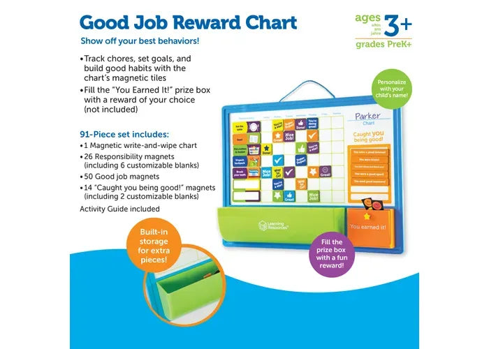 Learning Resources Good Job Reward Chart