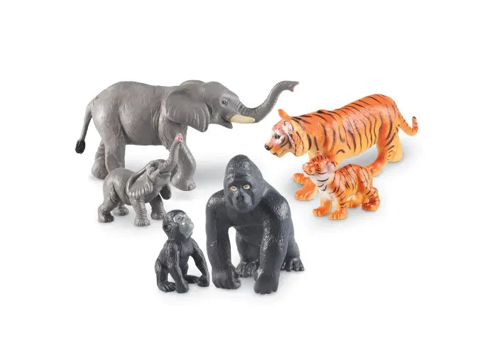 Learning Resources Jumbo Jungle Animals - Mommas and Babies