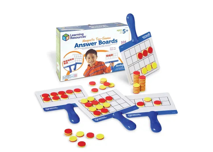 Learning Resources Magnetic Ten-Frame Answer Boards