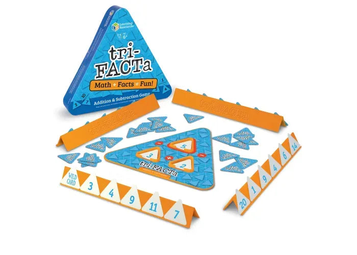 Learning Resources tri-FACTa! ™ Addition & Subtraction Game