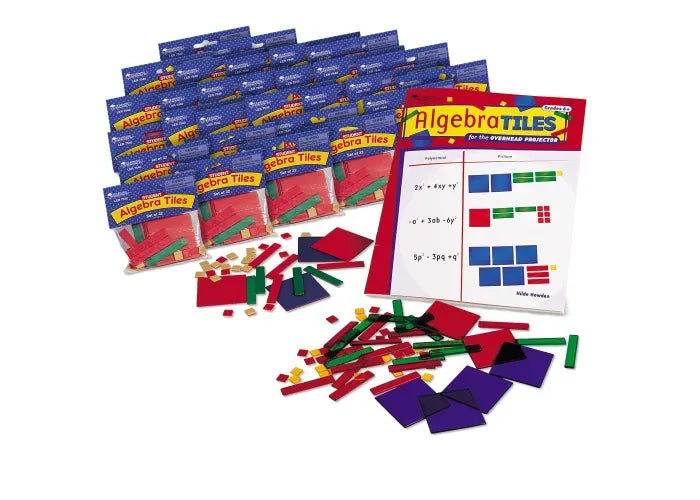 Learning Resources Algebra Tiles ™ Class Set