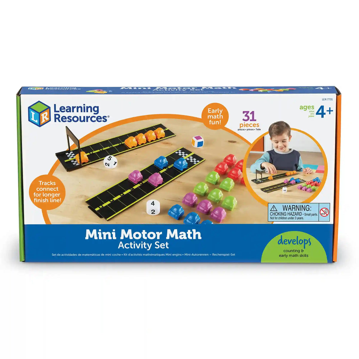Learning Resources Mini Motor Math Activity Set