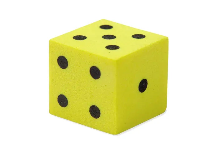 Learning Resources Soft Foam Dot Dice, Set of 200