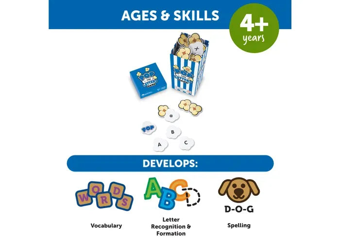Learning Resources POP for Letters ™ Game