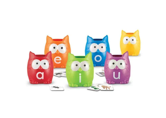 Learning Resources Vowel Owls ™ Sorting Set