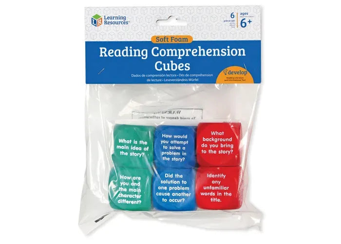 Learning Resources Reading Comprehension Cubes