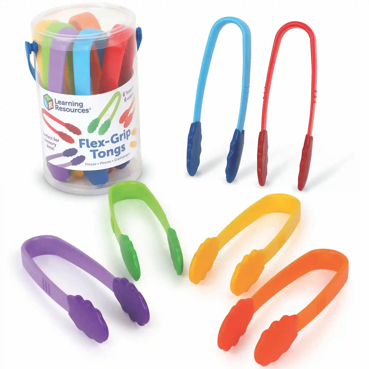 Learning Resources Flex-Grip Tongs