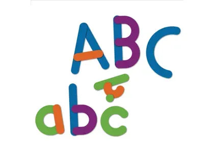 Learning Resources Giant Magnetic Letter Construction