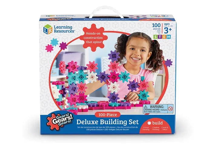 Learning Resources Gears! Gears! Gears! ® Deluxe Building Set - Pink