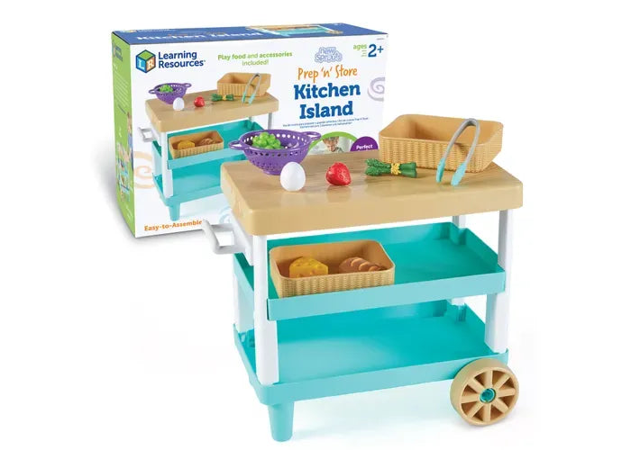 Learning Resources New Sprouts ® Prep n' Store Kitchen Island
