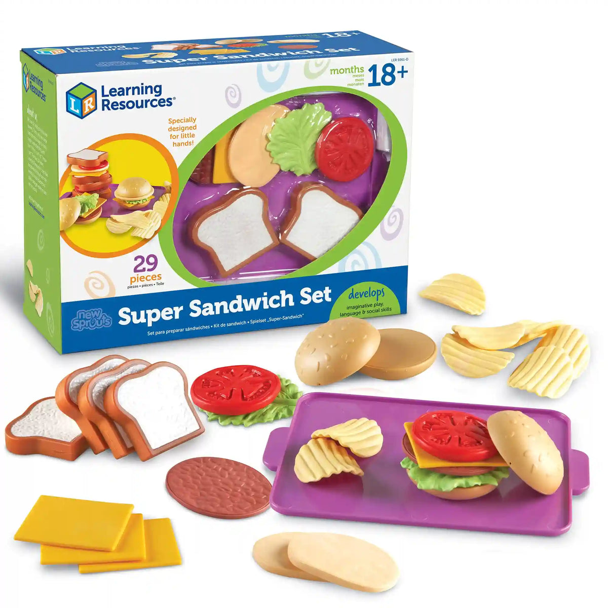 Learning Resources New Sprouts ® Super Sandwich Set