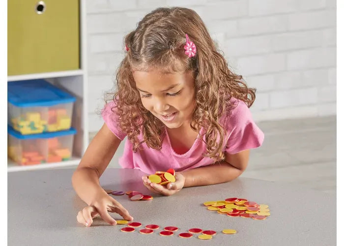 Learning Resources Red & Yellow Counters, Set of 200