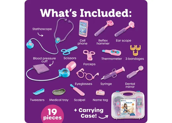 Learning Resources Pretend & Play ® Doctor Kit - Pink