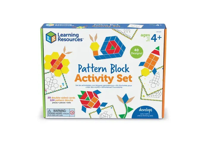 Learning Resources Pattern Block Activity Set