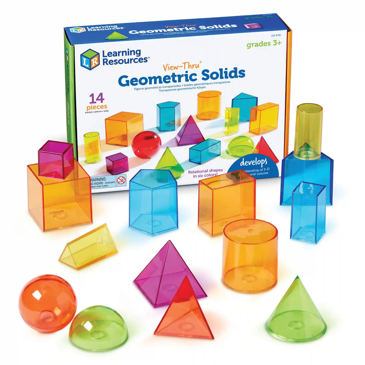 Learning Resources View-Thru ® Geometric Solids