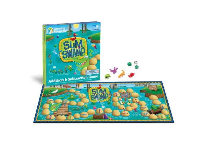 Learning Resources Sum Swamp ™ Addition & Subtraction Game