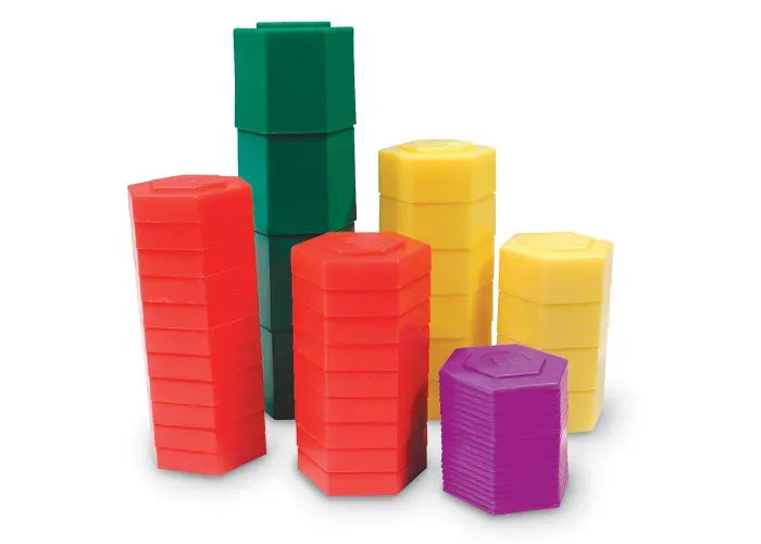 Learning Resources Hexagram ® Metric Weight Set