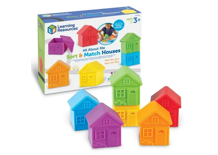 Learning Resources All About Me Sort & Match Houses