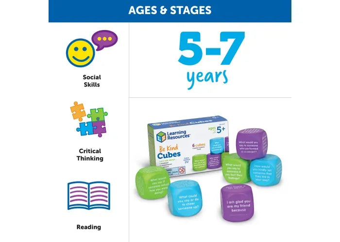 Learning Resources Be Kind Cubes