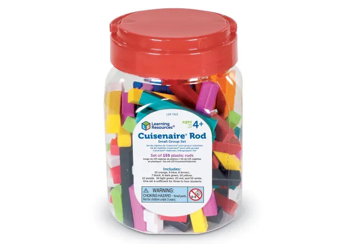 Learning Resources Plastic Cuisenaire ® Rods Small Group Set