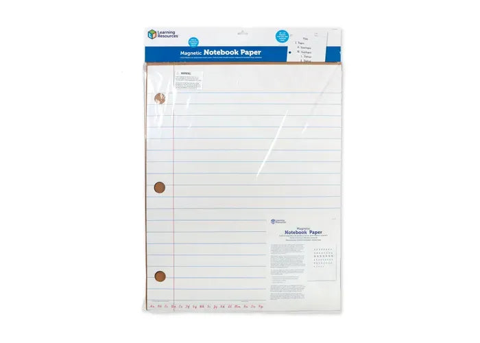 Learning Resources Magnetic Notebook Paper