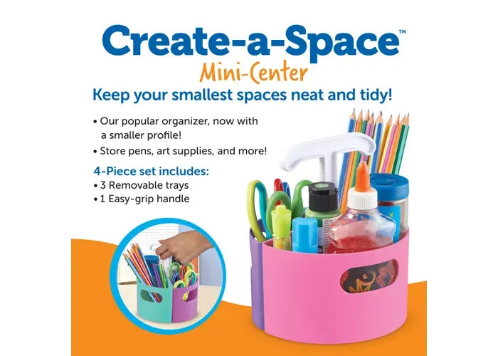 Learning Resources Create-a-Space ™ Mini-Center - Pastel
