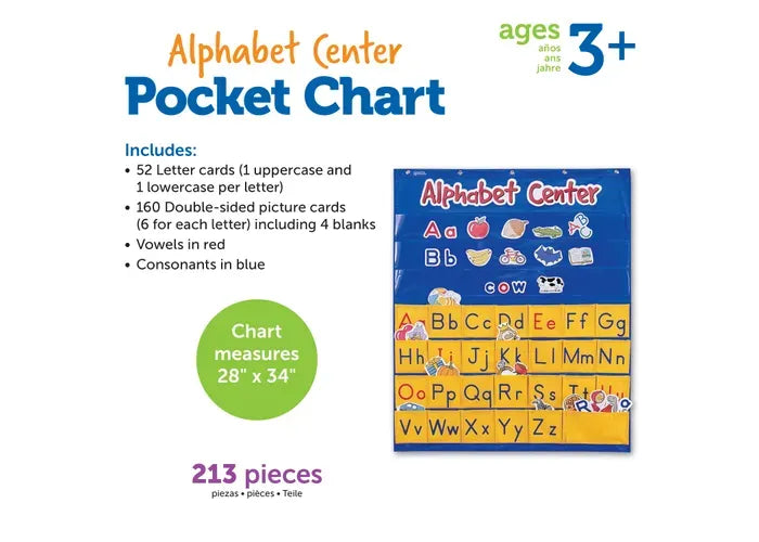 Learning Resources Alphabet Center Pocket Chart