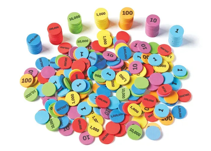 Learning Resources Place Value Disks, Set of 280