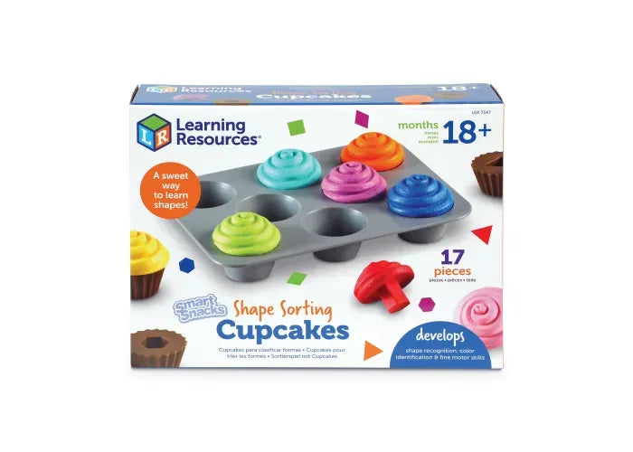 Learning Resources Smart Snacks ® Shape Sorting Cupcakes
