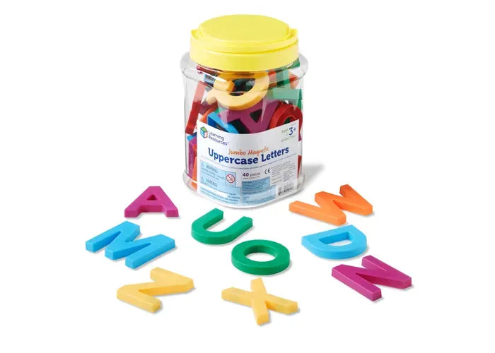 Learning Resources Jumbo Uppercase Magnetic Letters