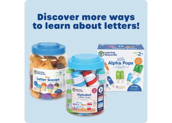 Learning Resources Alphabet Coffee Cups