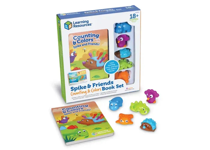Learning Resources Spike and Friends Colors & Counting Book Set