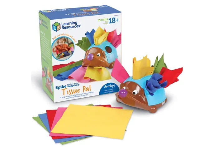 Learning Resources Spike the Fine Motor Hedgehog ® Tissue Pal ™