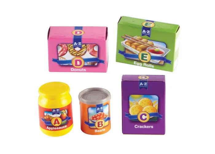 Learning Resources A to Z Alphabet Groceries