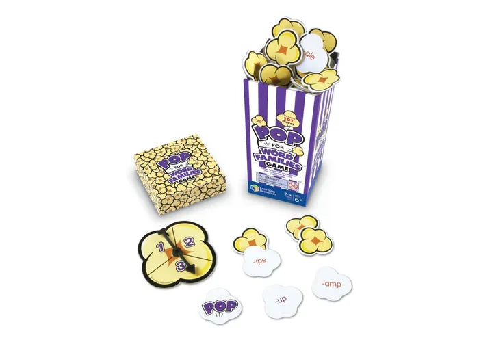 Learning Resources POP for Word Families ™ Game