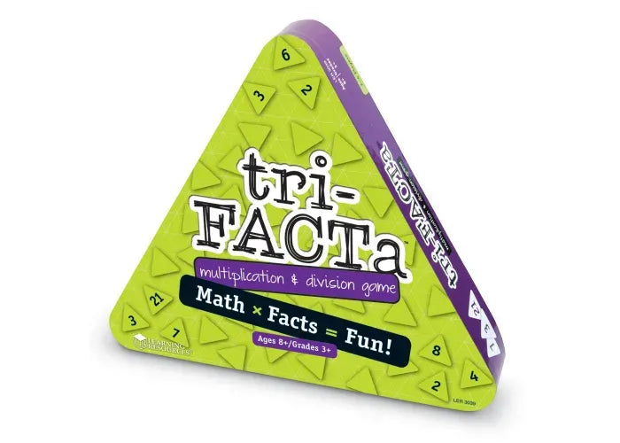 Learning Resources tri-FACTa! ™ Multiplication & Division Game