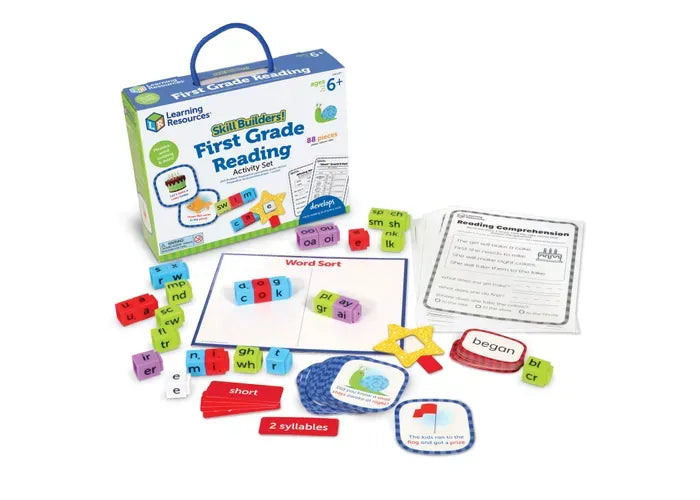 Learning Resources Skill Builders! First Grade Reading Activity Set