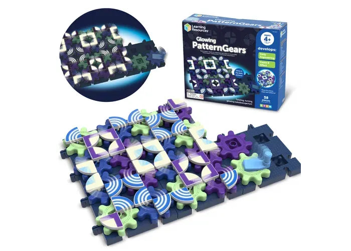 Learning Resources Gears! Gears! Gears! ® Glowing PatternGears ™