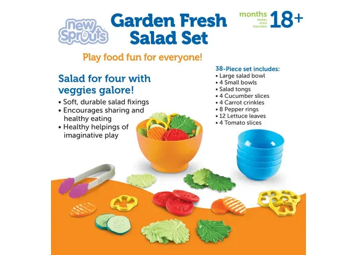 Learning Resources New Sprouts ® Garden Fresh Salad Set