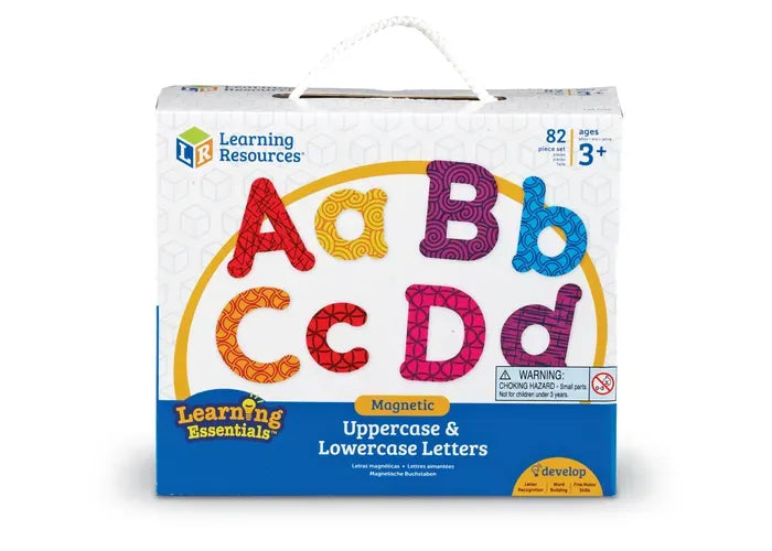 Learning Resources Magnetic Uppercase & Lowercase Letters