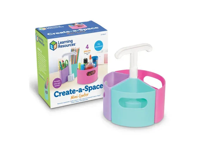 Learning Resources Create-a-Space ™ Mini-Center - Pastel