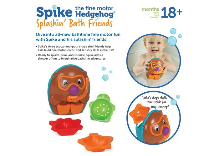 Learning Resources Spike Splashin' Bath Friends
