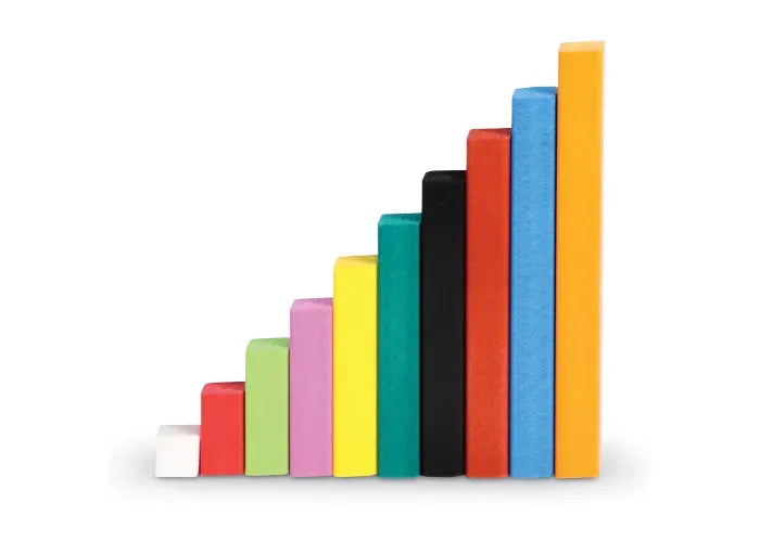 Learning Resources Plastic Cuisenaire ® Rods Introductory Set