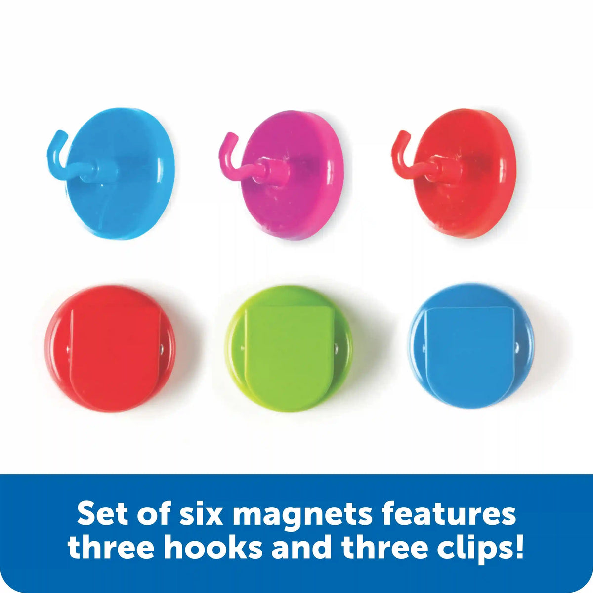 Learning Resources Super Strong Magnetic Hooks & Clips