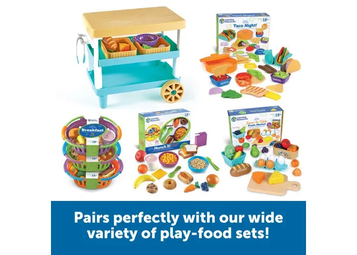 Learning Resources New Sprouts ® Prep n' Store Kitchen Island